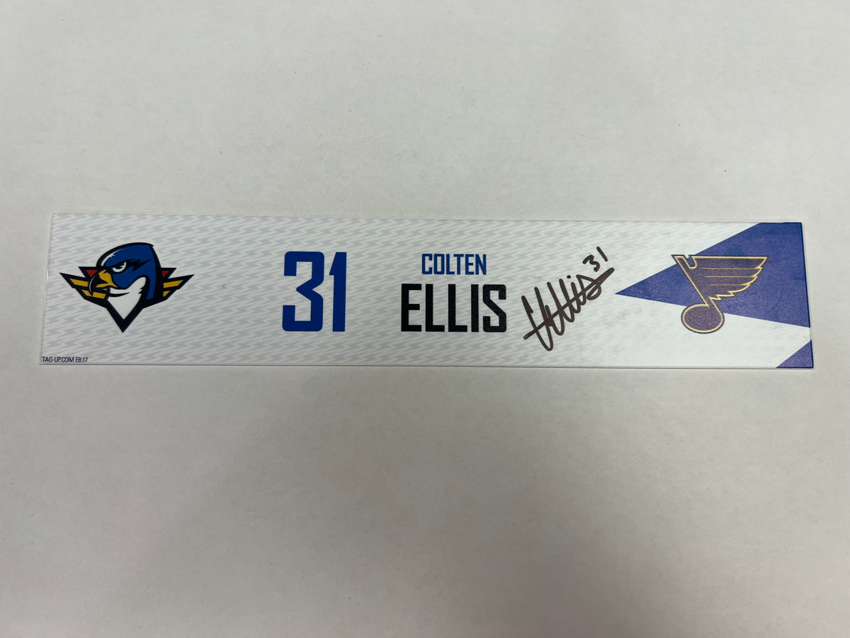 2024-25 T-Birds Regular Season Locker Nameplate - Blue