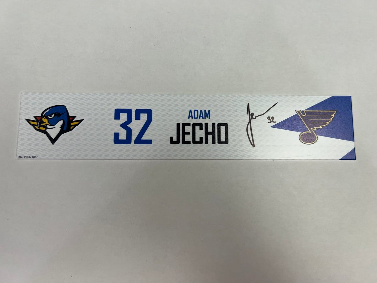 2024-25 T-Birds Regular Season Locker Nameplate - Blue