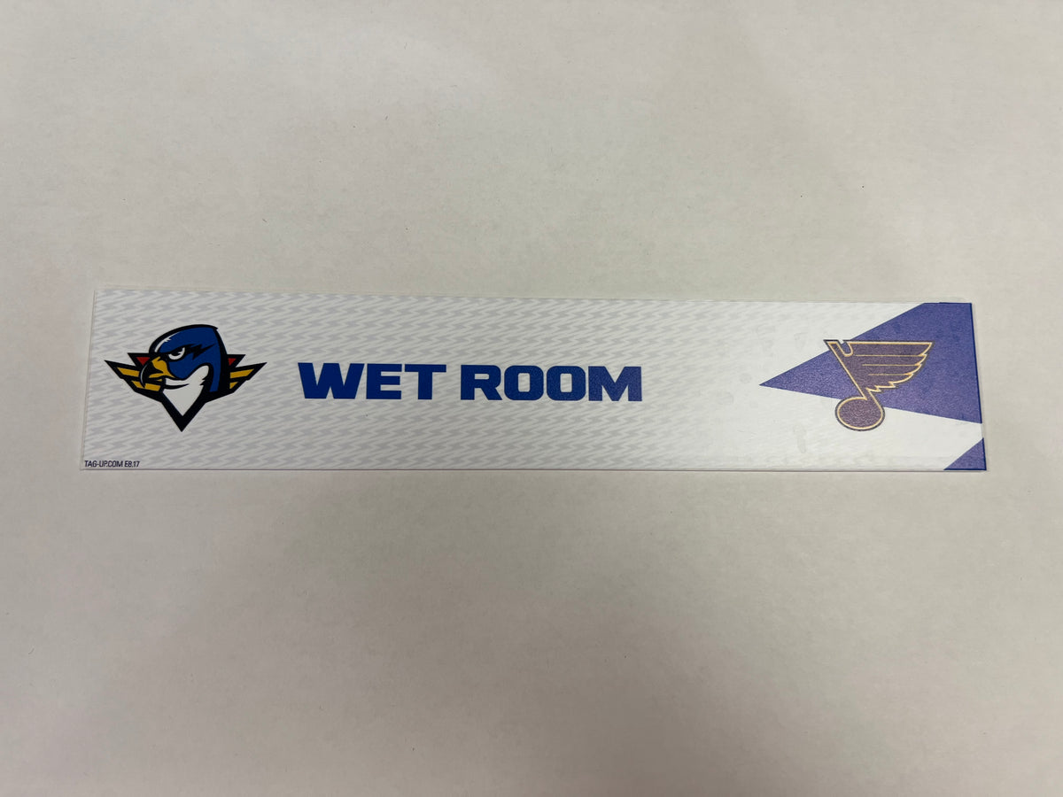 2024-25 T-Birds Regular Season Locker Nameplate - Blue