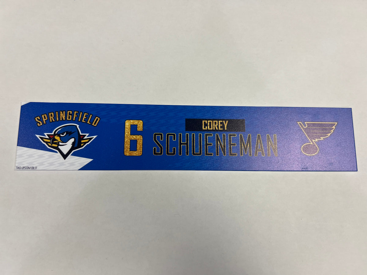 2024-25 T-Birds 3rd Jersey Locker Nameplates
