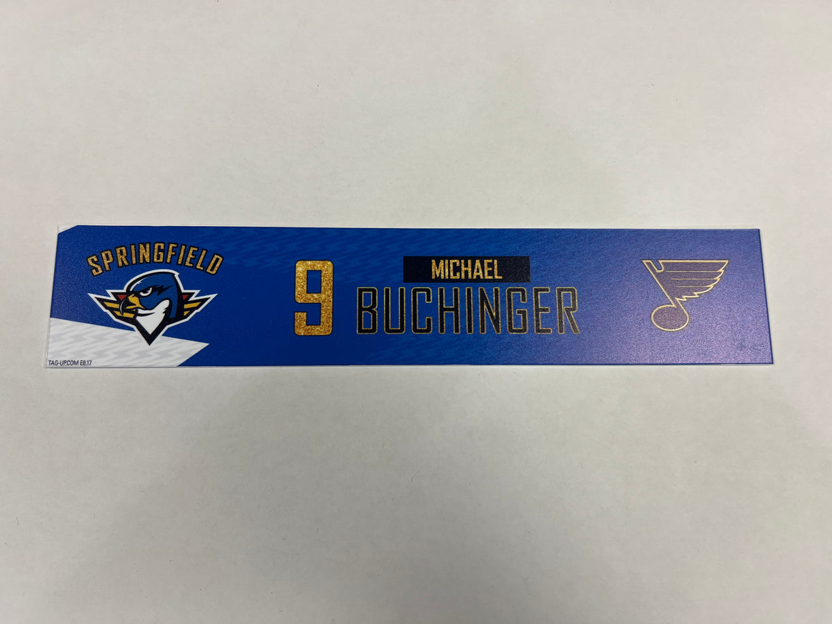 2024-25 T-Birds 3rd Jersey Locker Nameplates