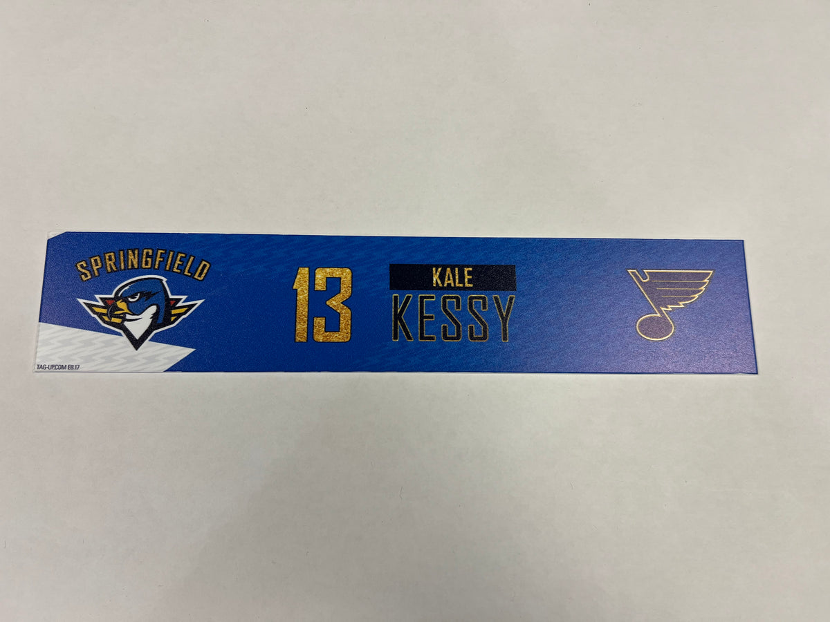 2024-25 T-Birds 3rd Jersey Locker Nameplates