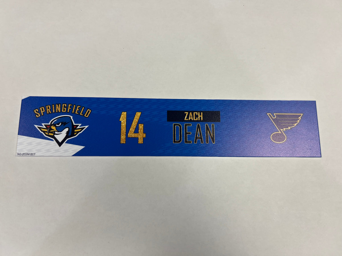2024-25 T-Birds 3rd Jersey Locker Nameplates