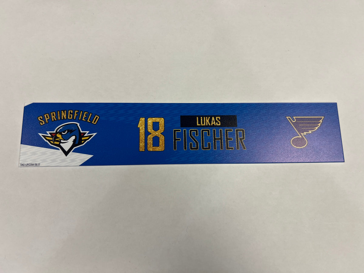 2024-25 T-Birds 3rd Jersey Locker Nameplates