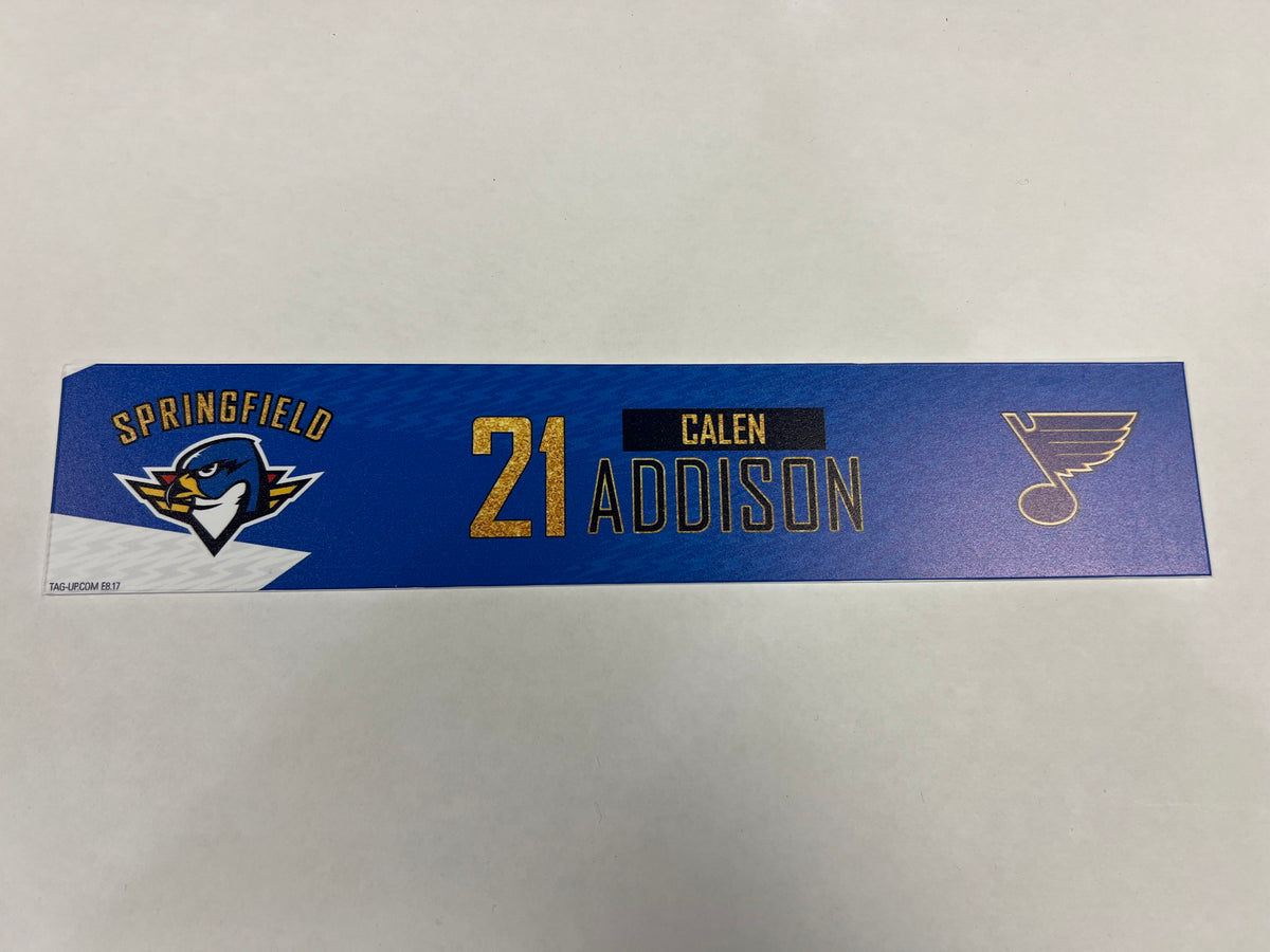 2024-25 T-Birds 3rd Jersey Locker Nameplates
