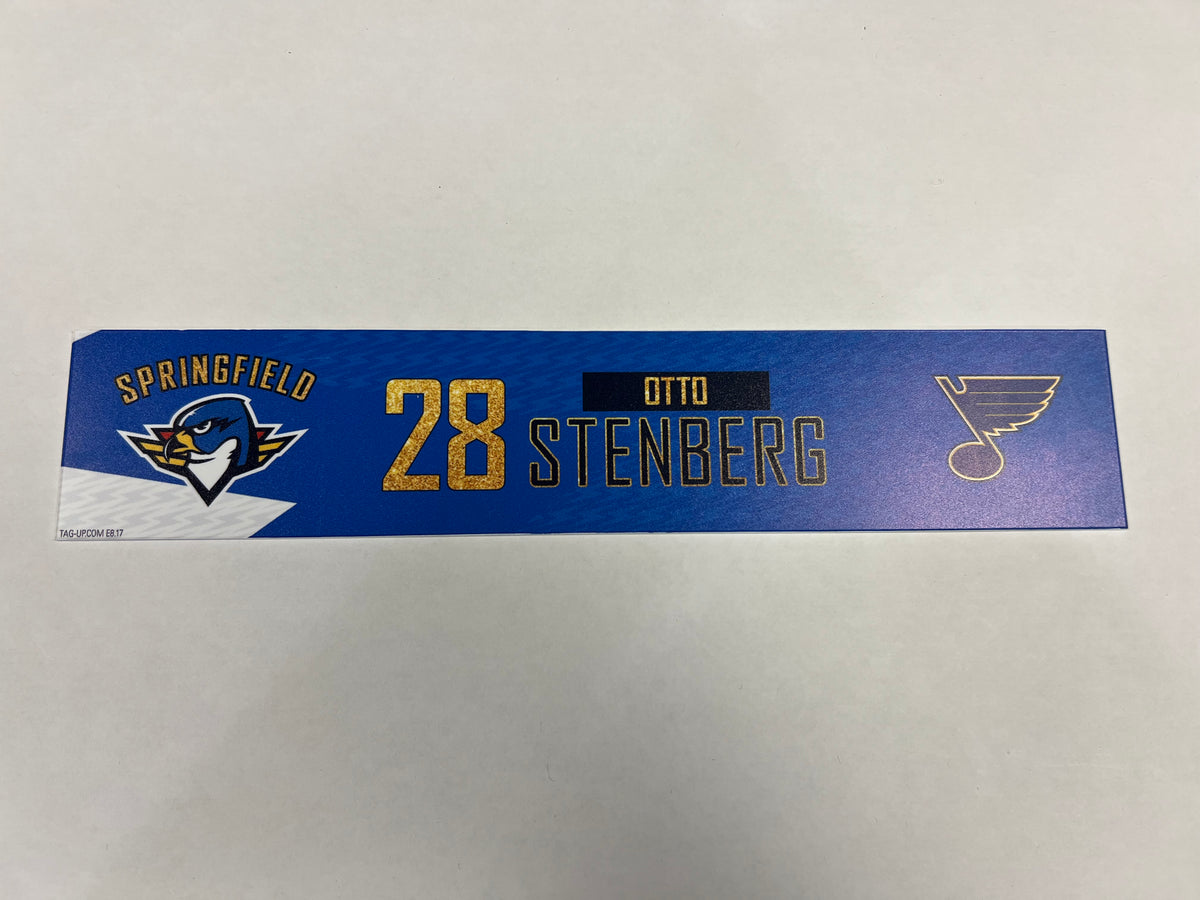 2024-25 T-Birds 3rd Jersey Locker Nameplates