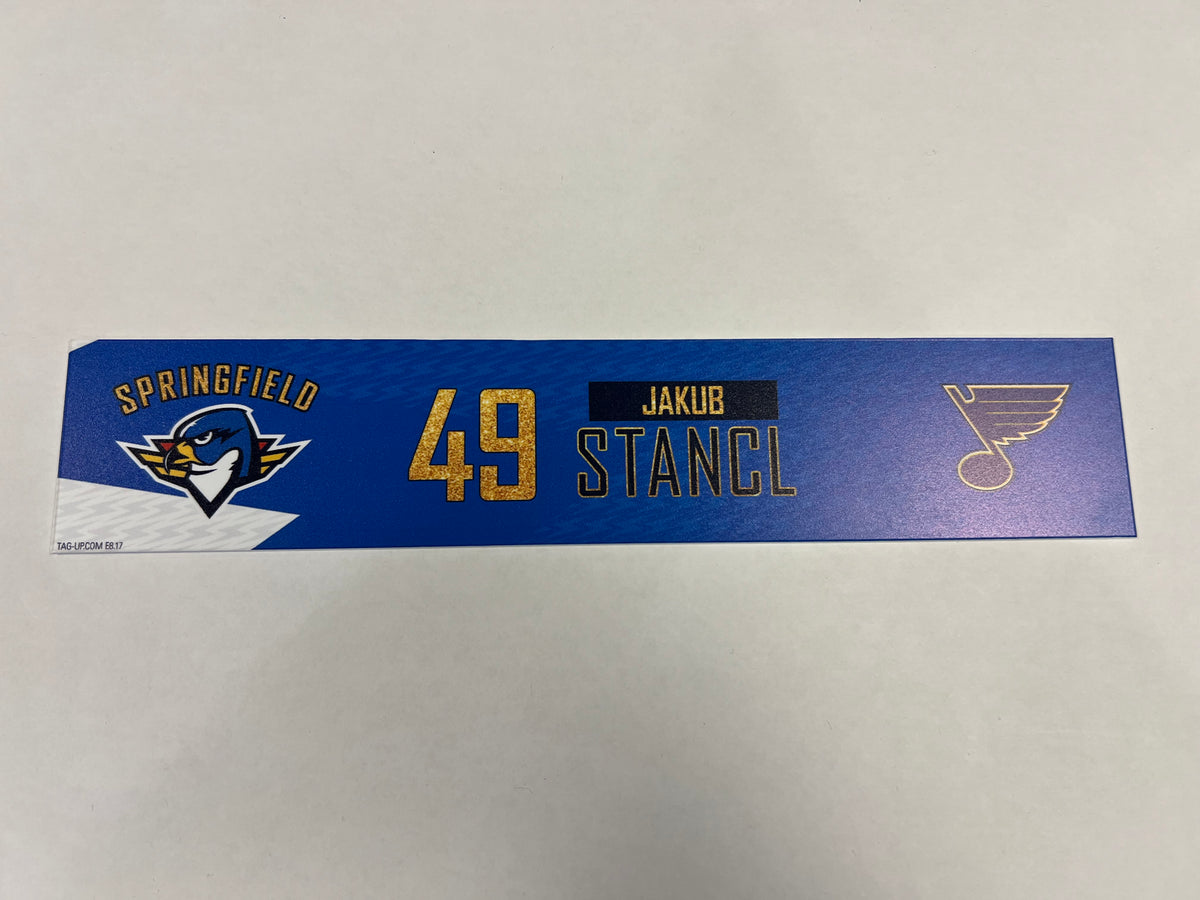 2024-25 T-Birds 3rd Jersey Locker Nameplates
