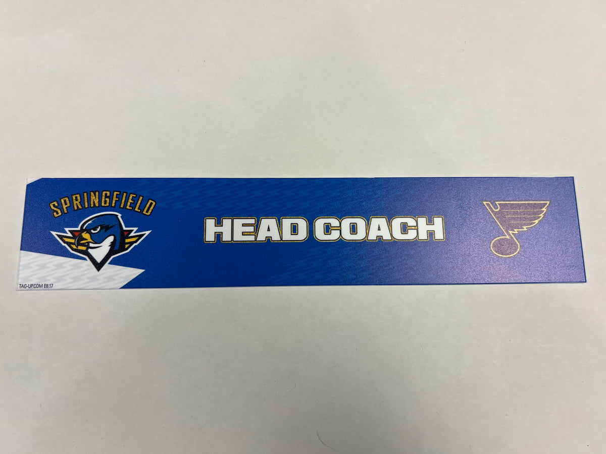 2024-25 T-Birds 3rd Jersey Locker Nameplates
