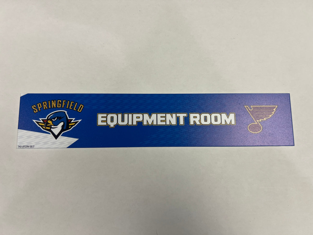 2024-25 T-Birds 3rd Jersey Locker Nameplates