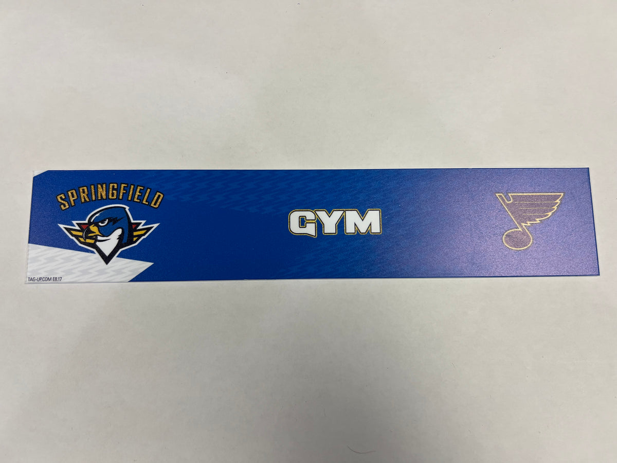2024-25 T-Birds 3rd Jersey Locker Nameplates