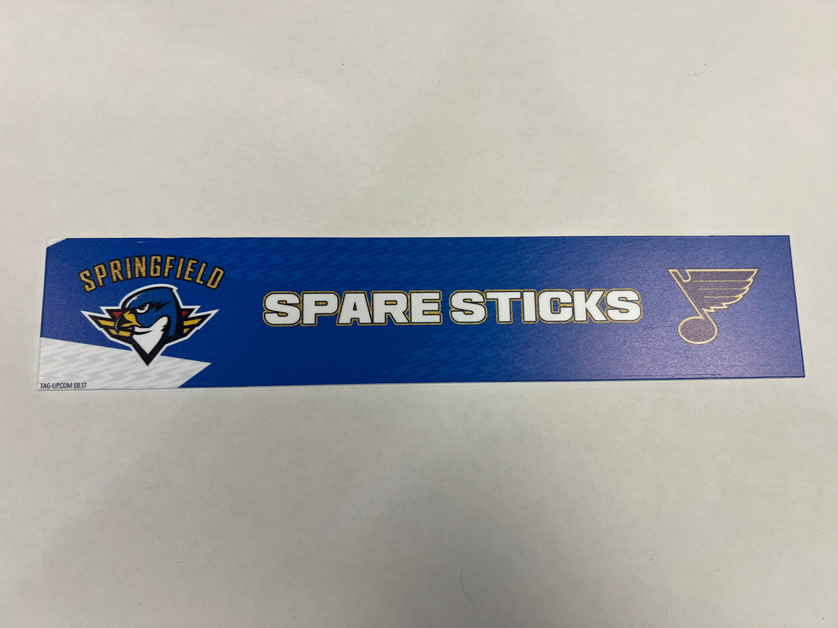 2024-25 T-Birds 3rd Jersey Locker Nameplates