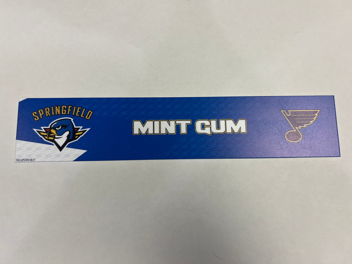2024-25 T-Birds 3rd Jersey Locker Nameplates