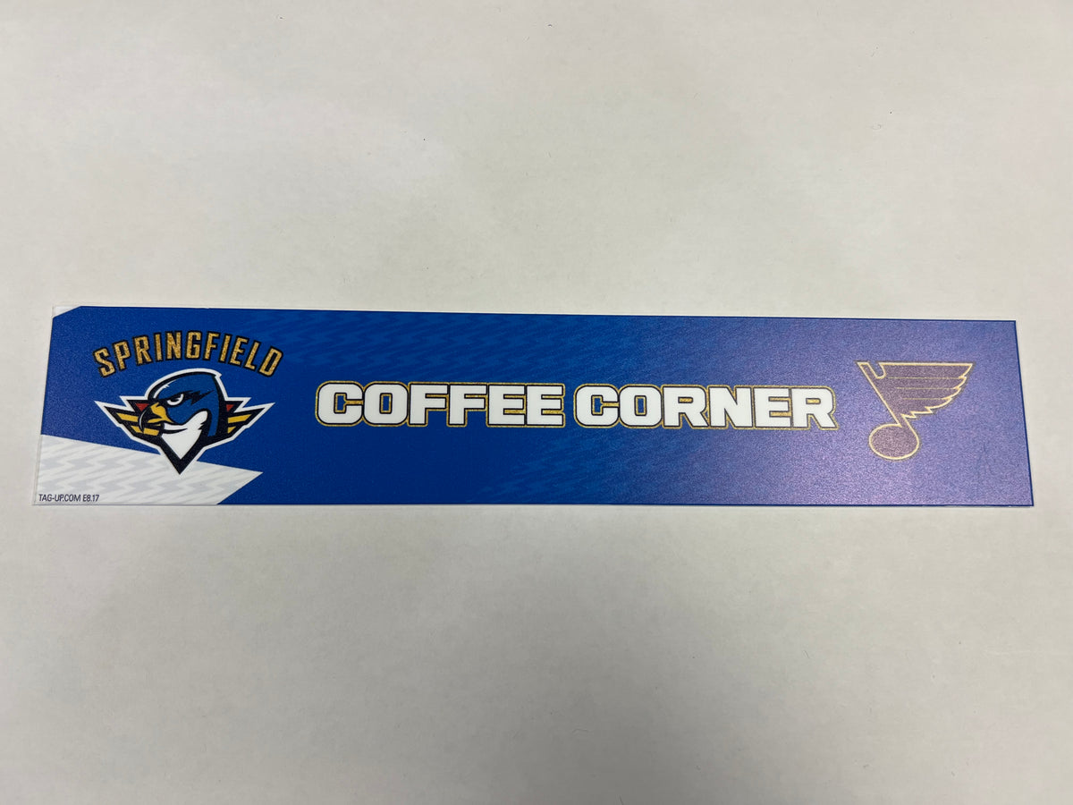 2024-25 T-Birds 3rd Jersey Locker Nameplates