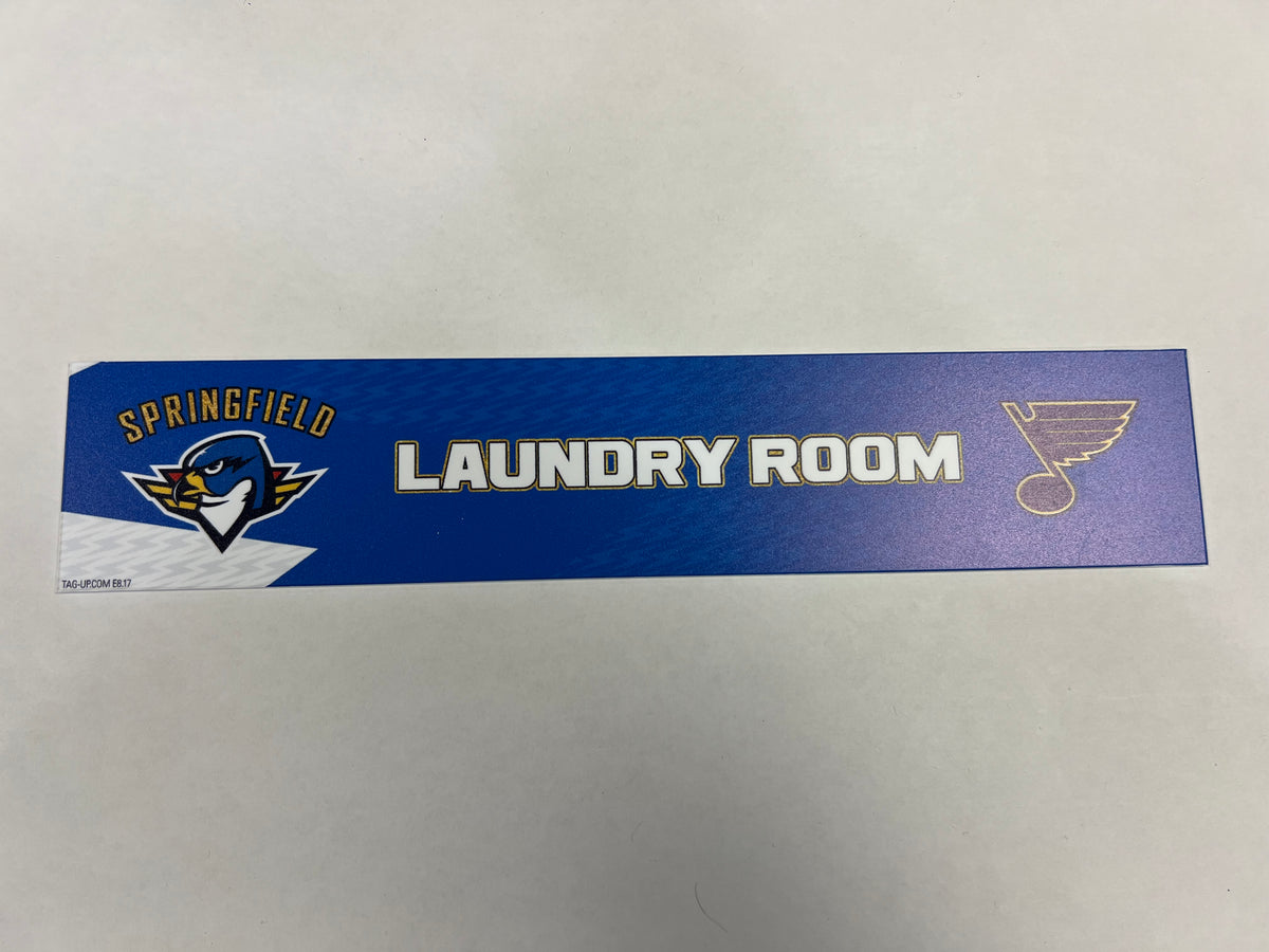 2024-25 T-Birds 3rd Jersey Locker Nameplates