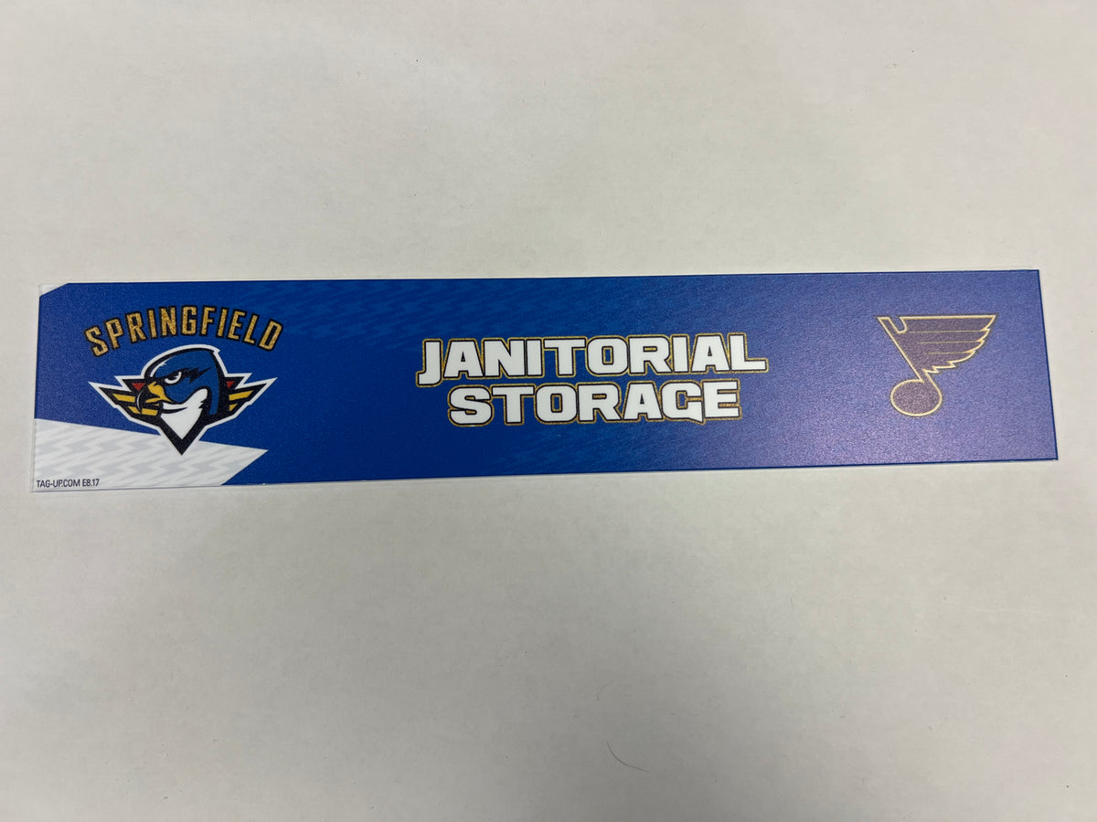 2024-25 T-Birds 3rd Jersey Locker Nameplates