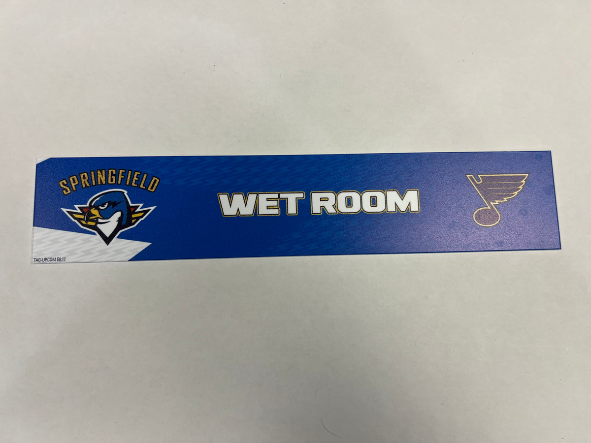 2024-25 T-Birds 3rd Jersey Locker Nameplates