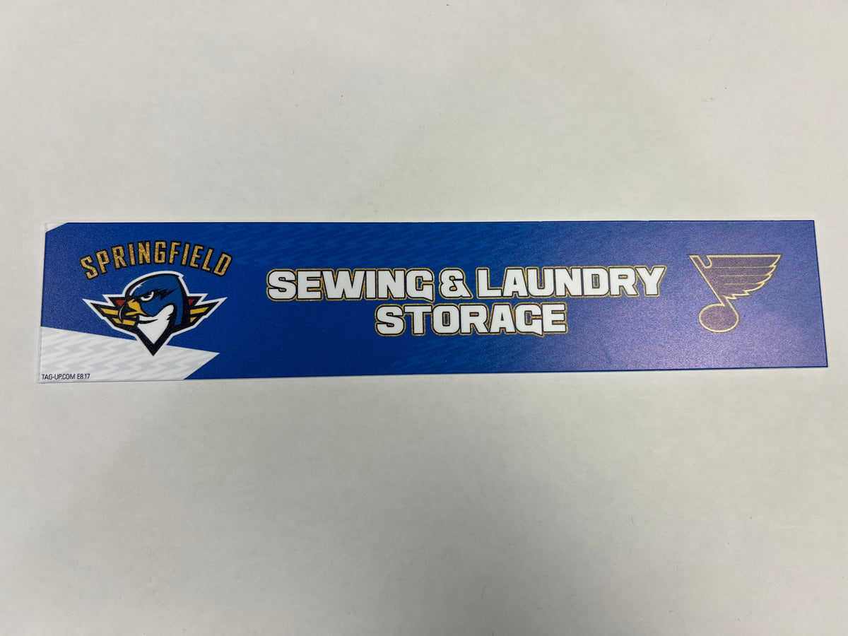 2024-25 T-Birds 3rd Jersey Locker Nameplates