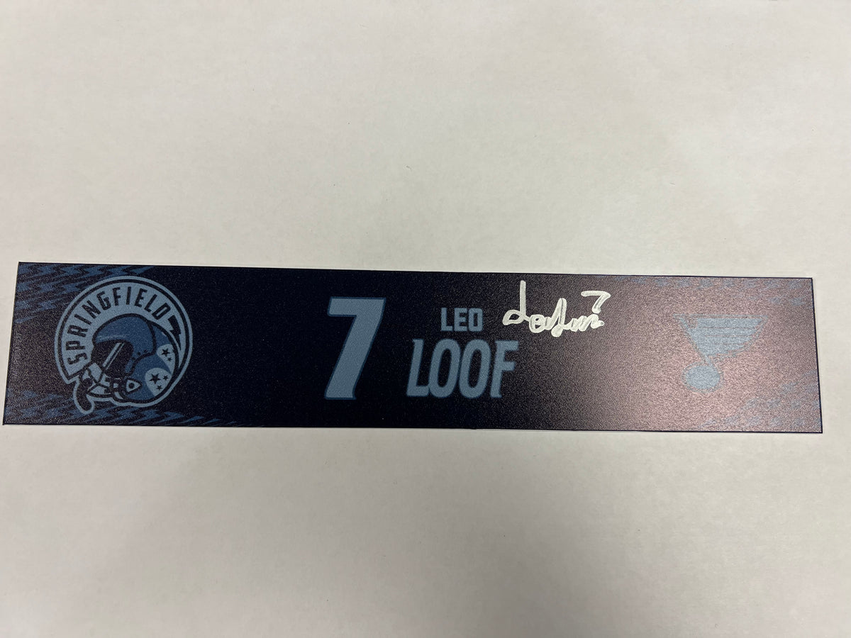 2024-25 Military Night Locker Nameplate