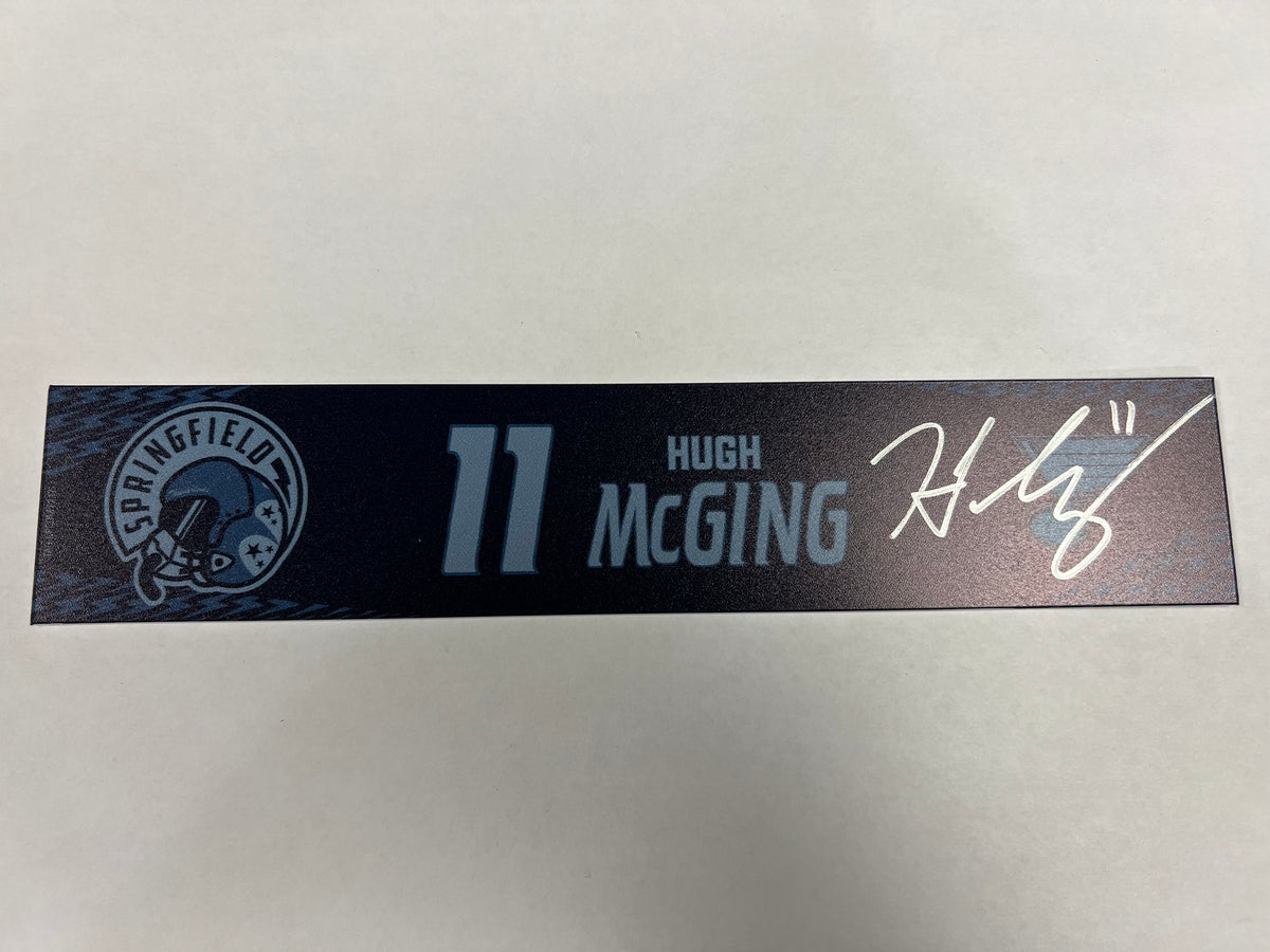 2024-25 Military Night Locker Nameplate