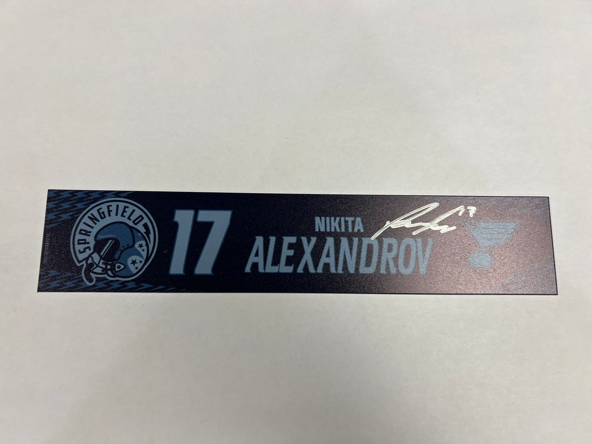 2024-25 Military Night Locker Nameplate