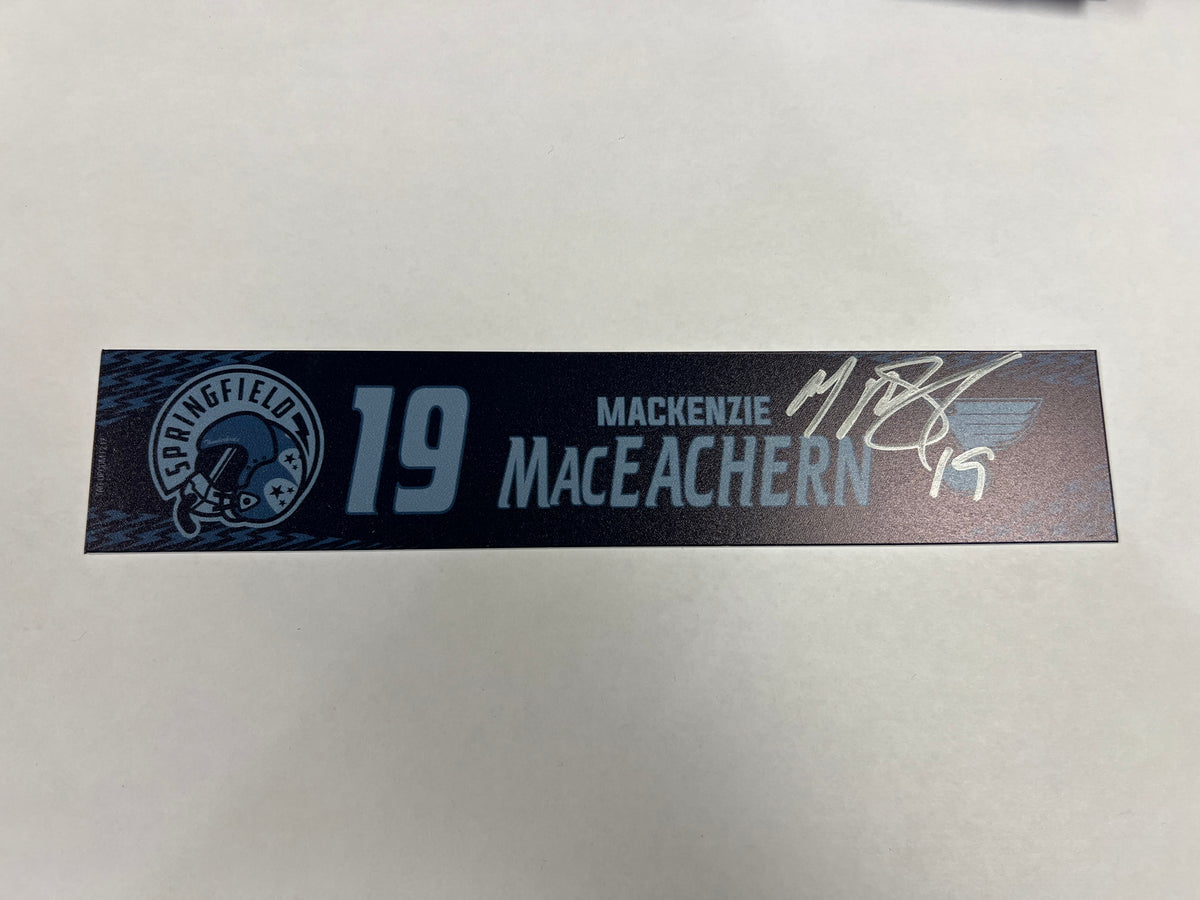 2024-25 Military Night Locker Nameplate