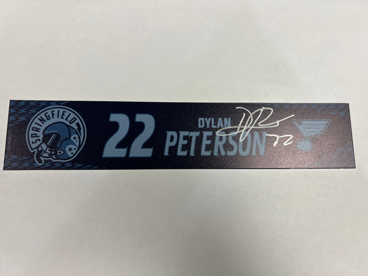 2024-25 Military Night Locker Nameplate