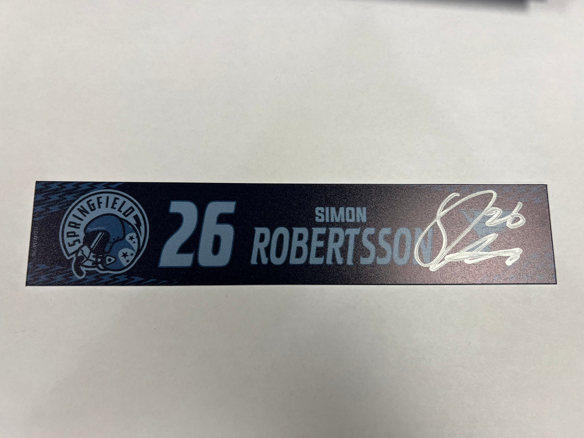 2024-25 Military Night Locker Nameplate