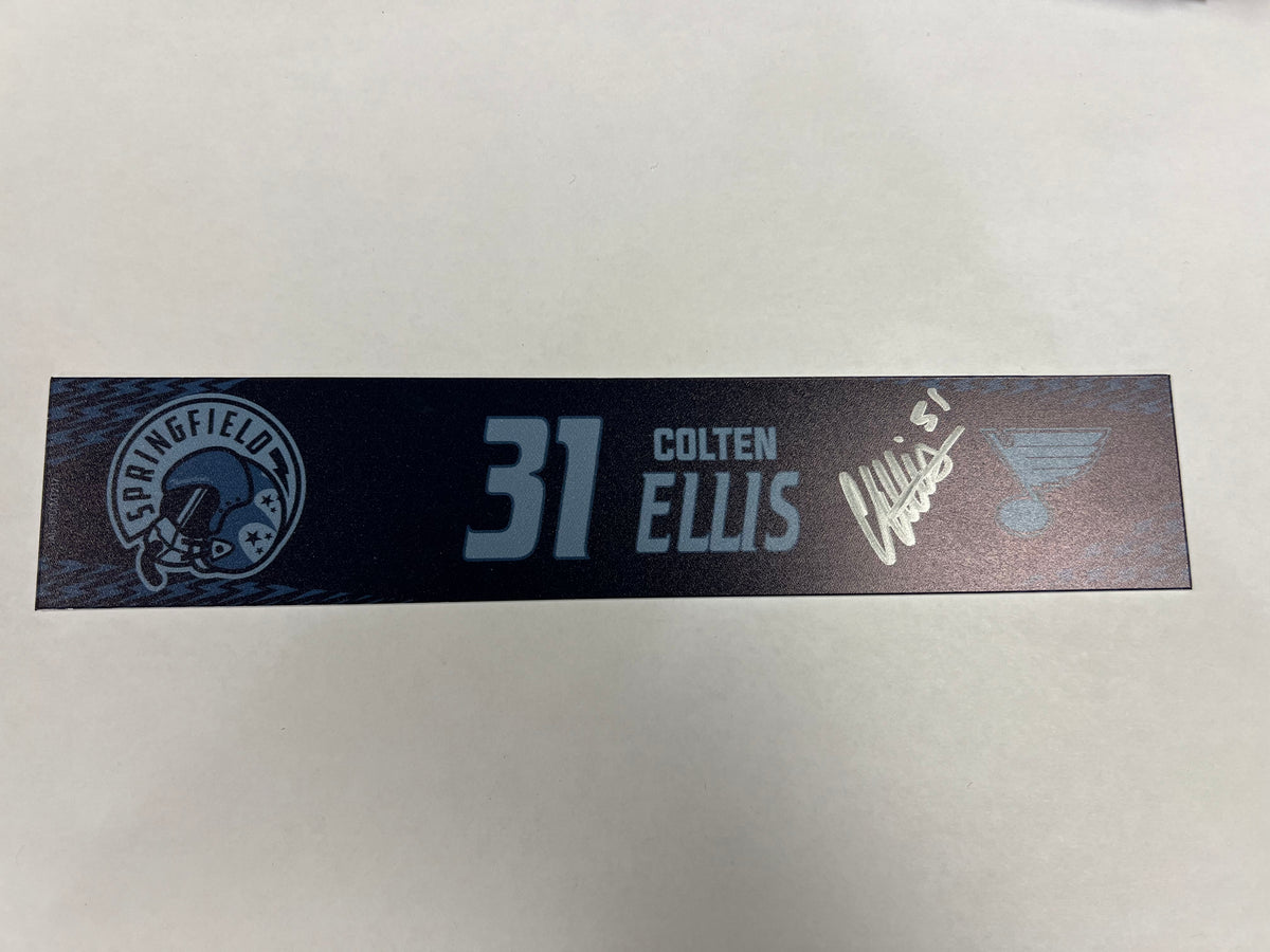 2024-25 Military Night Locker Nameplate