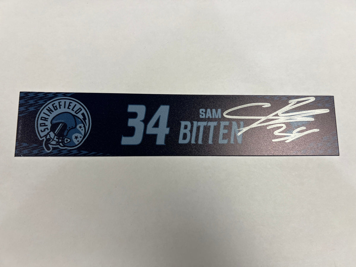 2024-25 Military Night Locker Nameplate