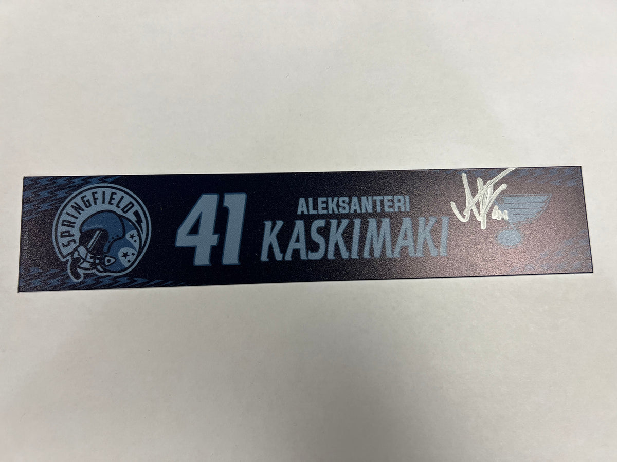 2024-25 Military Night Locker Nameplate
