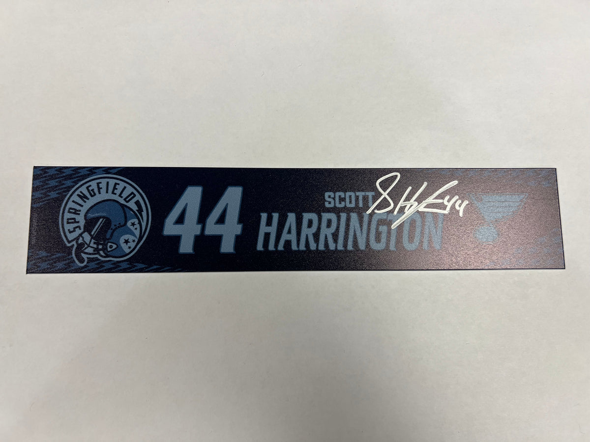 2024-25 Military Night Locker Nameplate