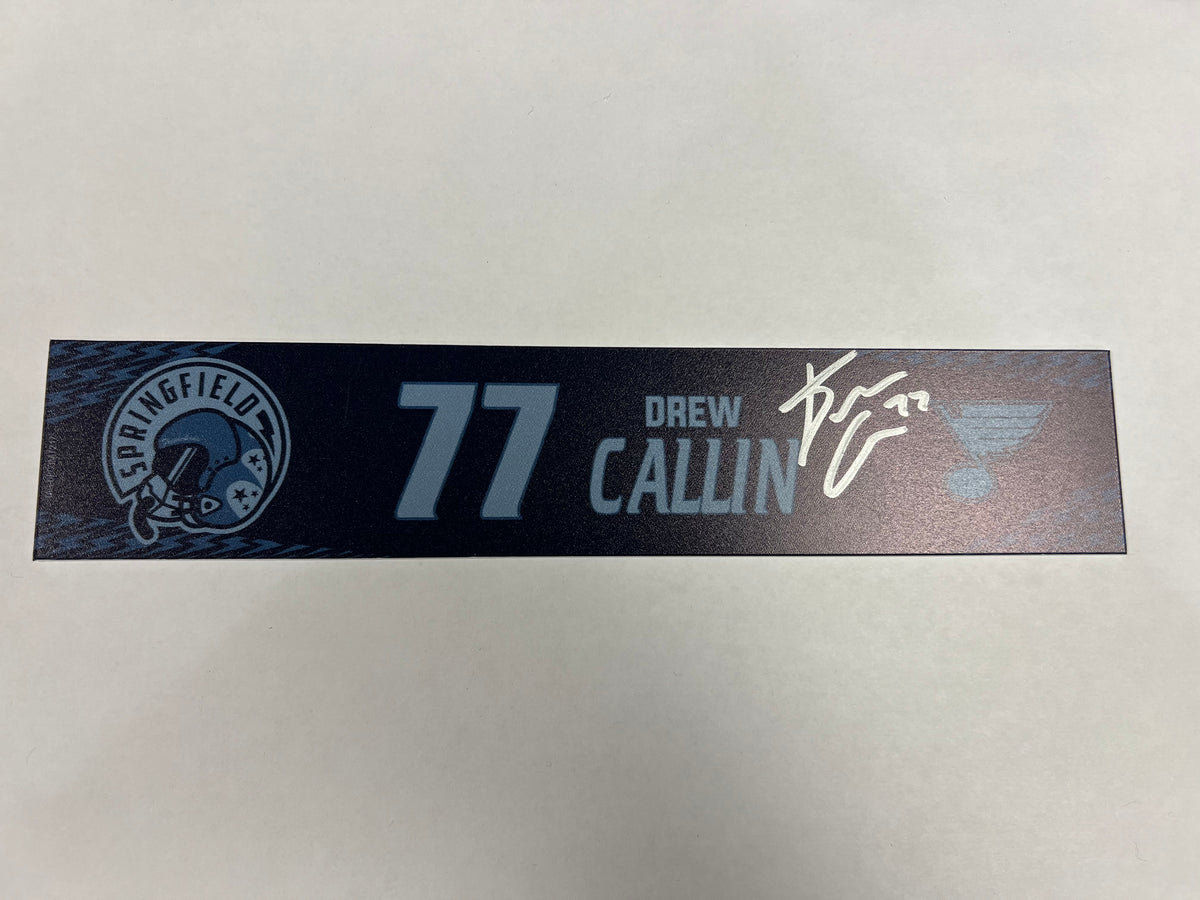 2024-25 Military Night Locker Nameplate