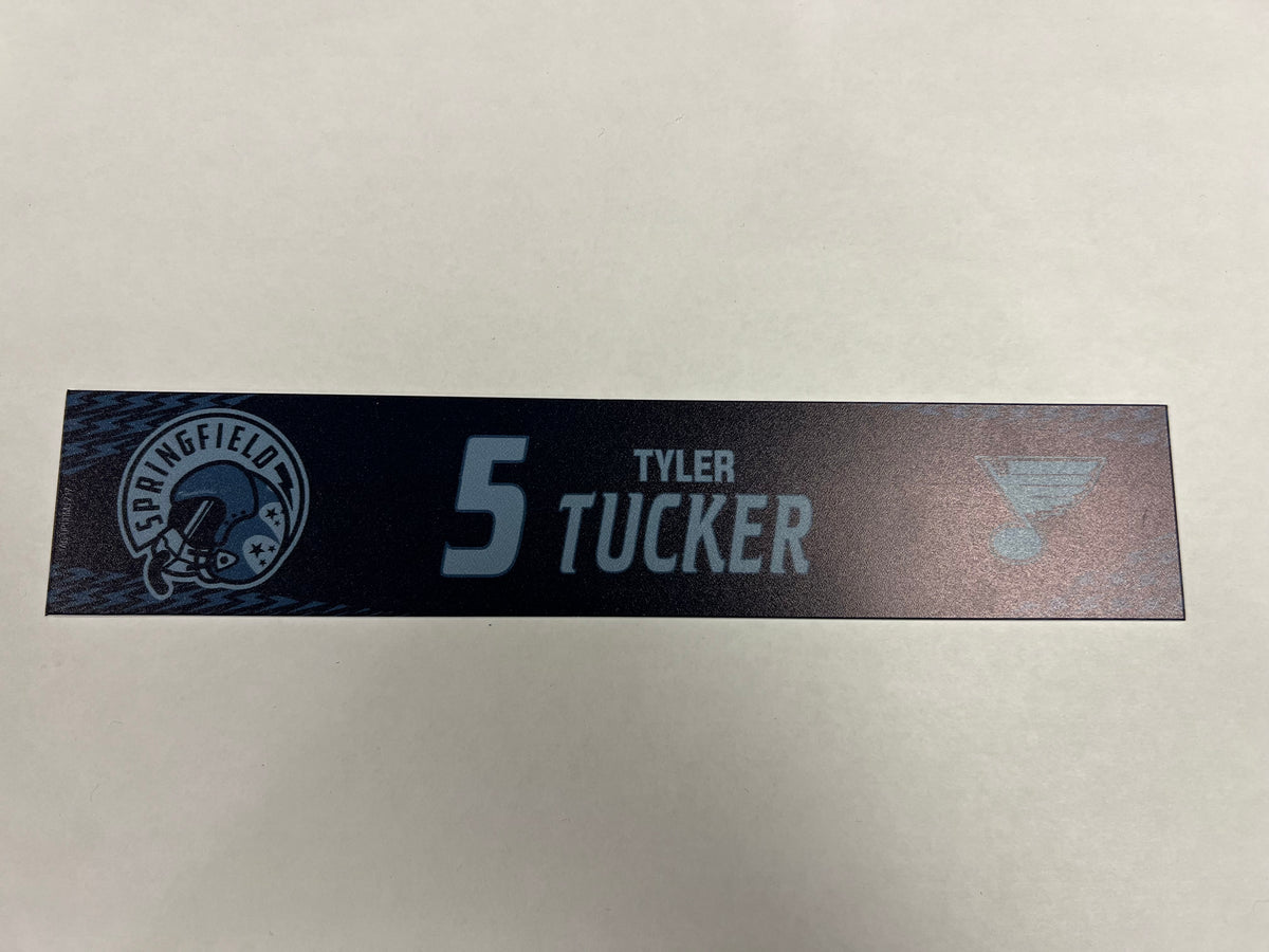2024-25 Military Night Locker Nameplate