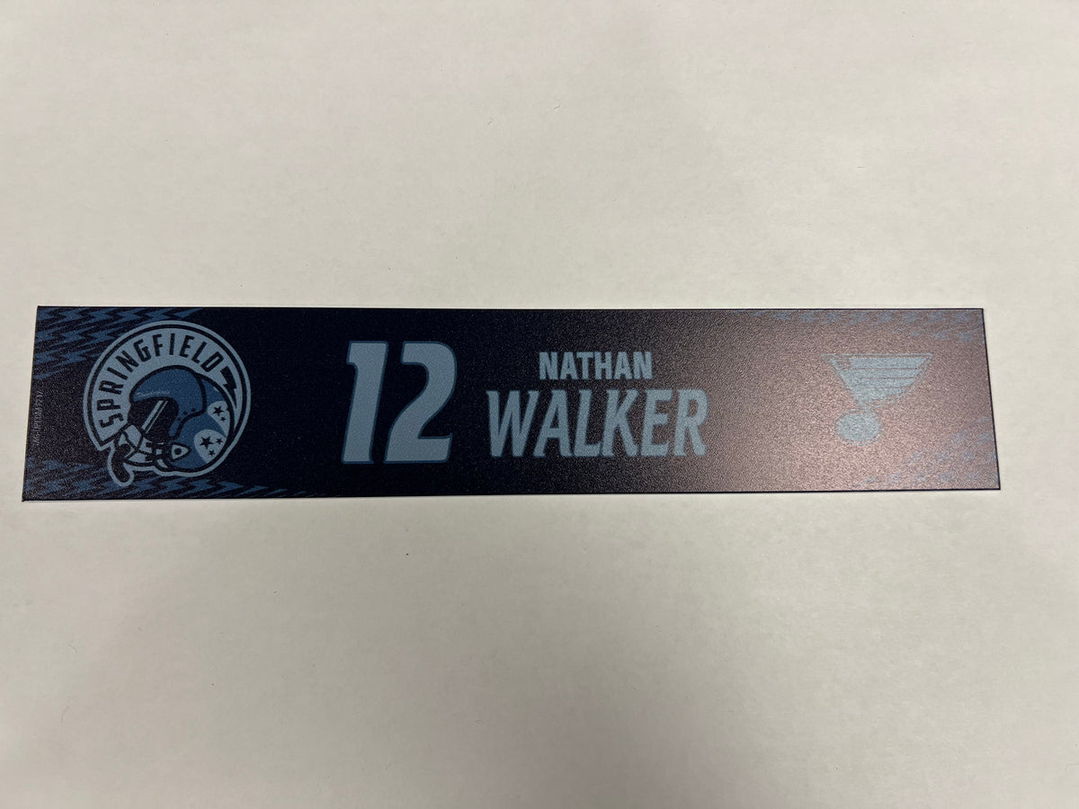 2024-25 Military Night Locker Nameplate