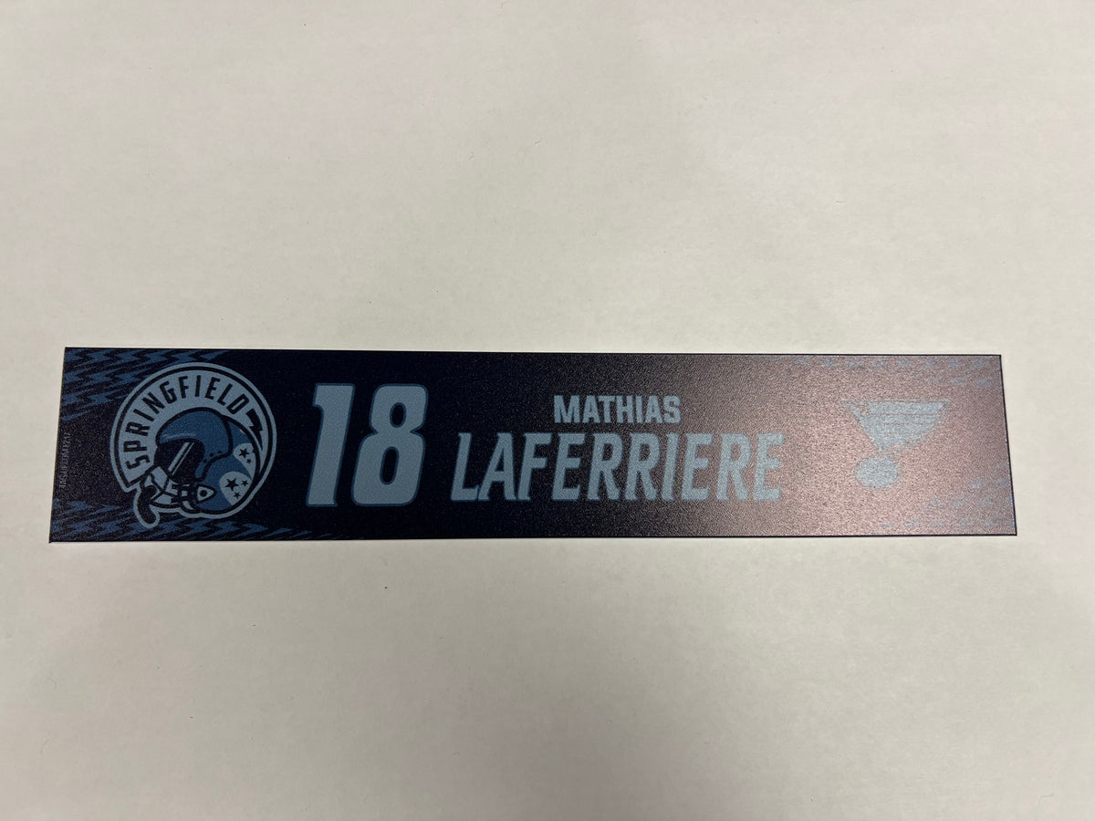 2024-25 Military Night Locker Nameplate