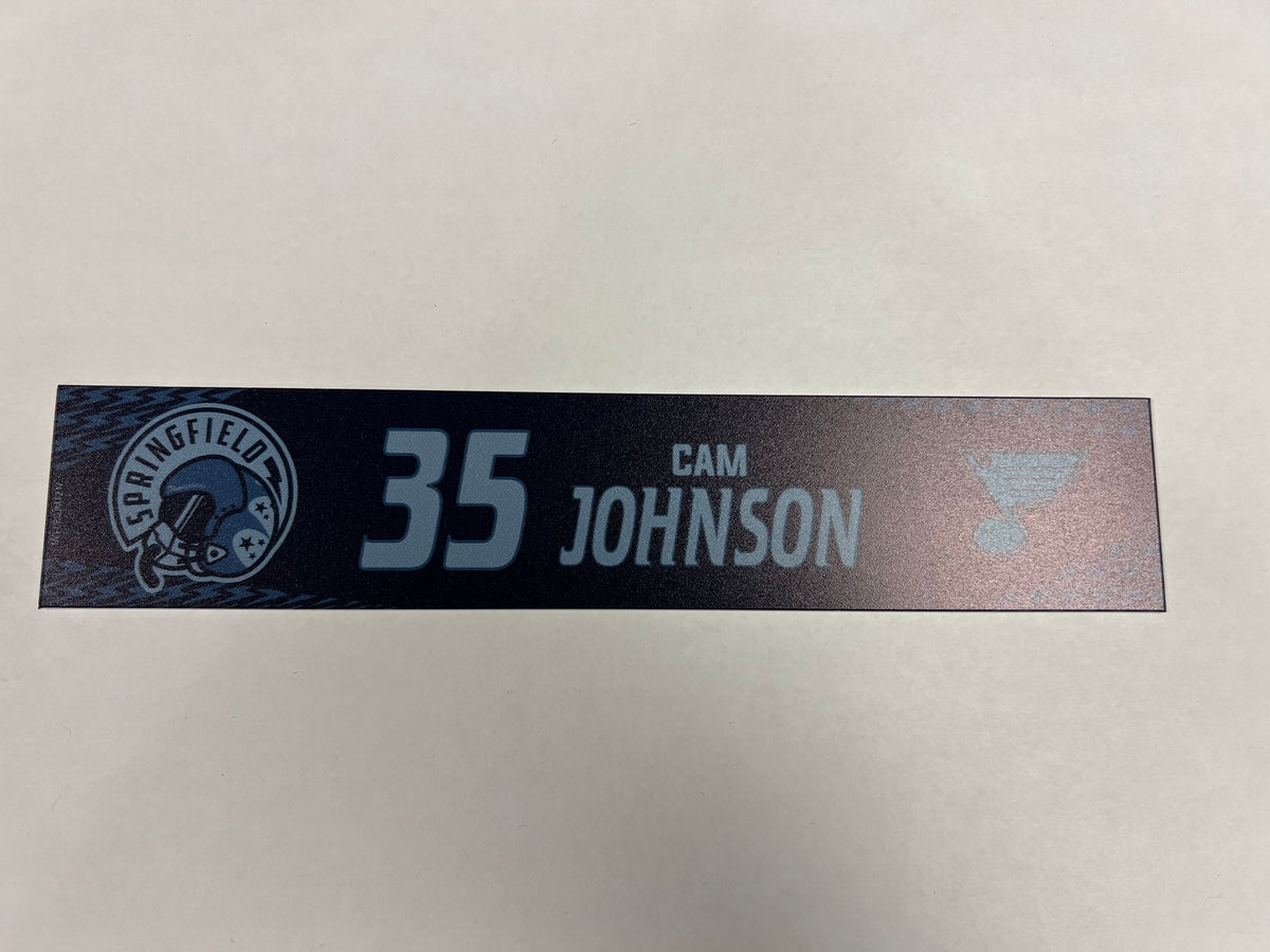 2024-25 Military Night Locker Nameplate