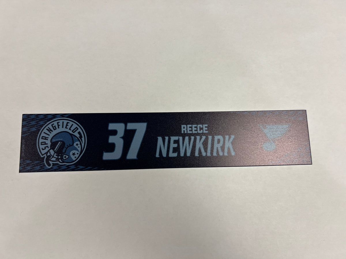 2024-25 Military Night Locker Nameplate