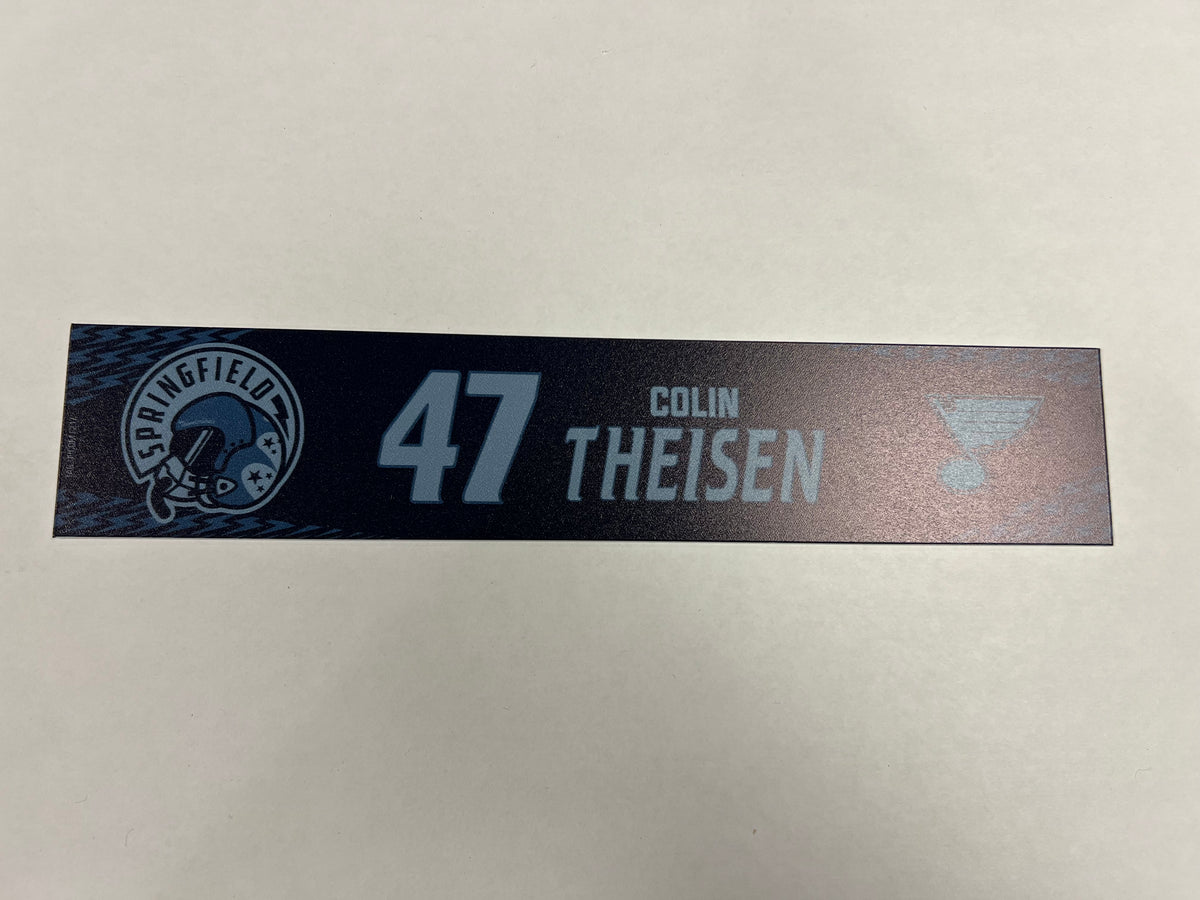 2024-25 Military Night Locker Nameplate