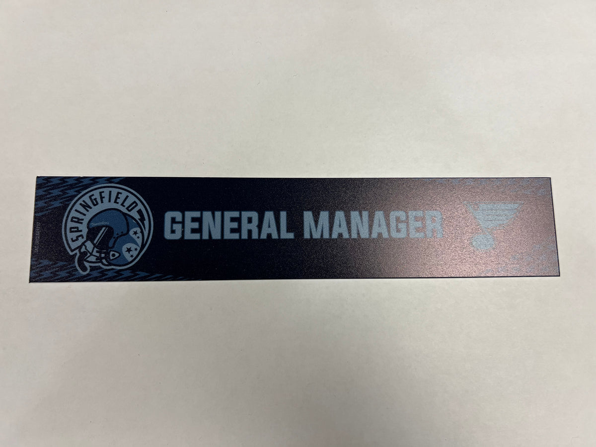 2024-25 Military Night Locker Nameplate