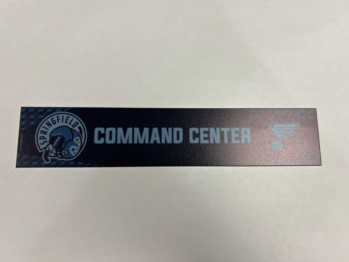 2024-25 Military Night Locker Nameplate