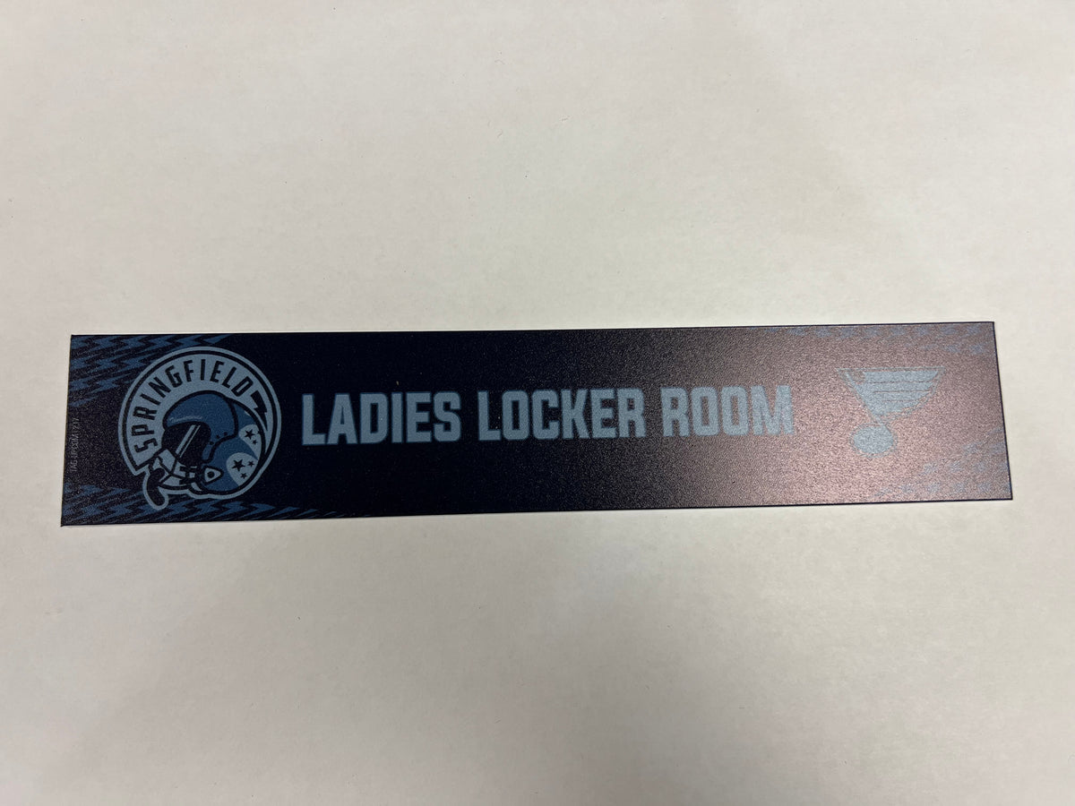 2024-25 Military Night Locker Nameplate