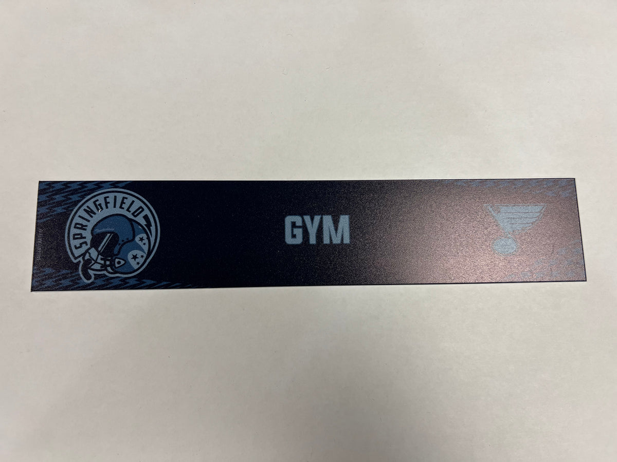 2024-25 Military Night Locker Nameplate