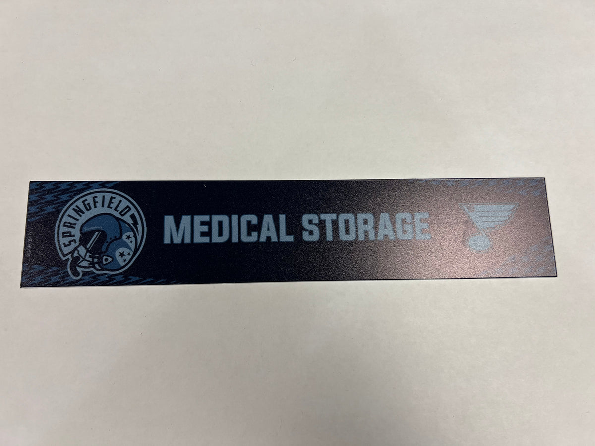 2024-25 Military Night Locker Nameplate
