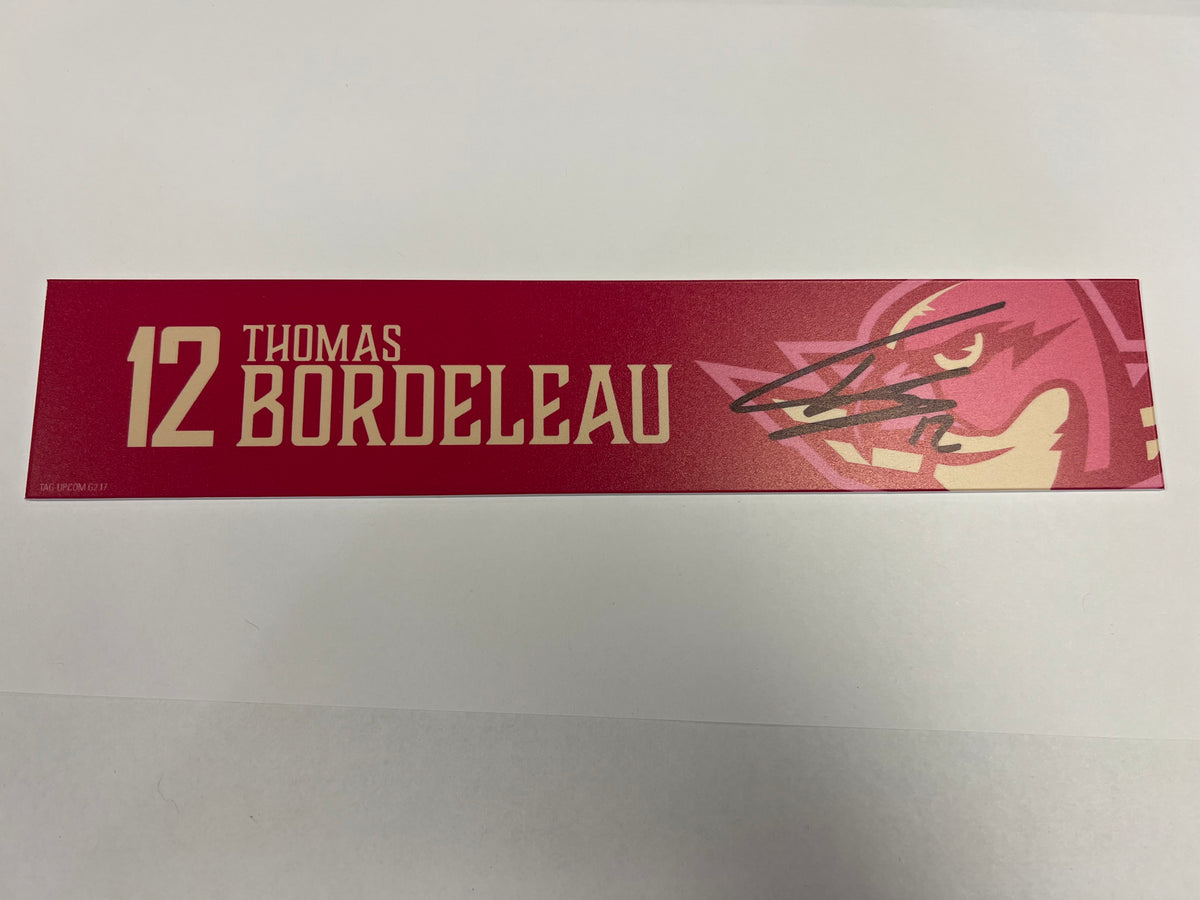 2025-26 Pink in the Rink Locker Nameplate