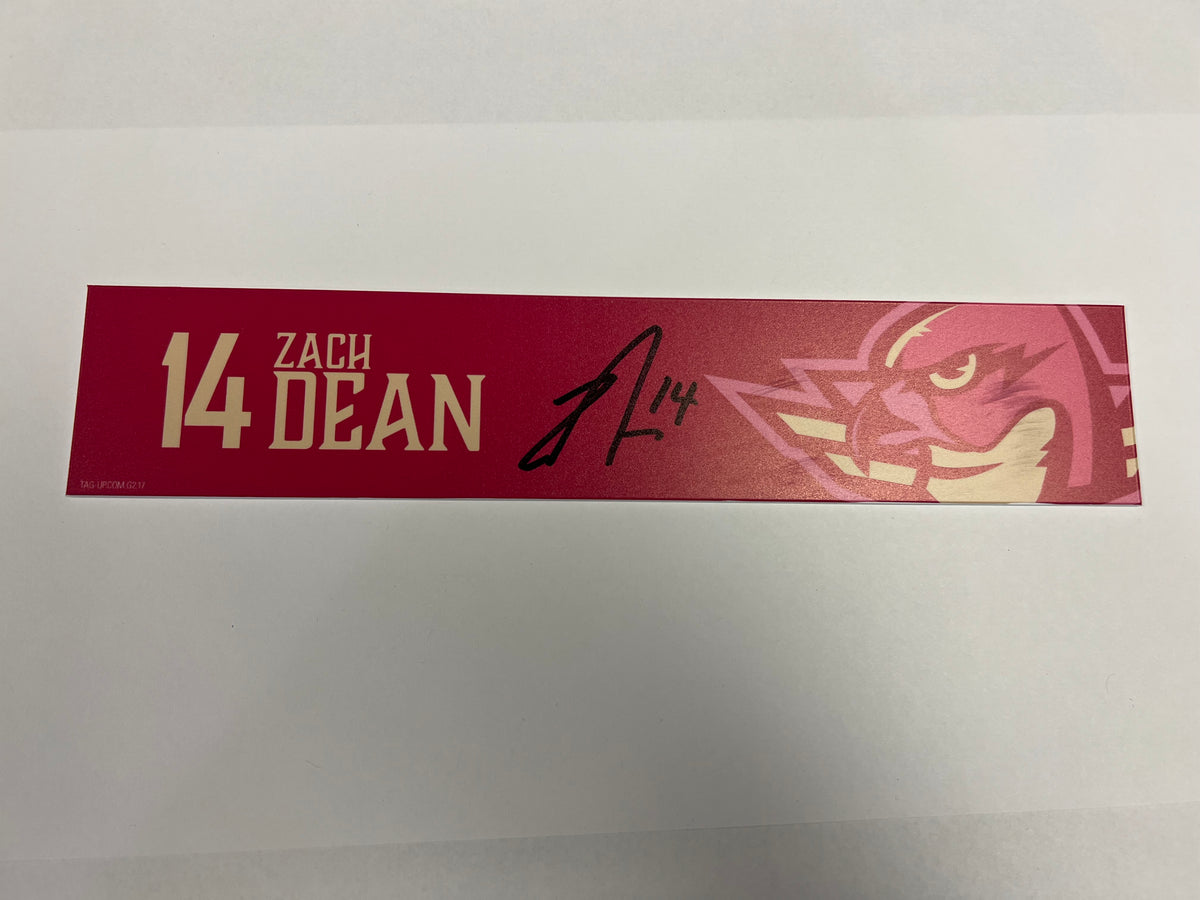 2025-26 Pink in the Rink Locker Nameplate