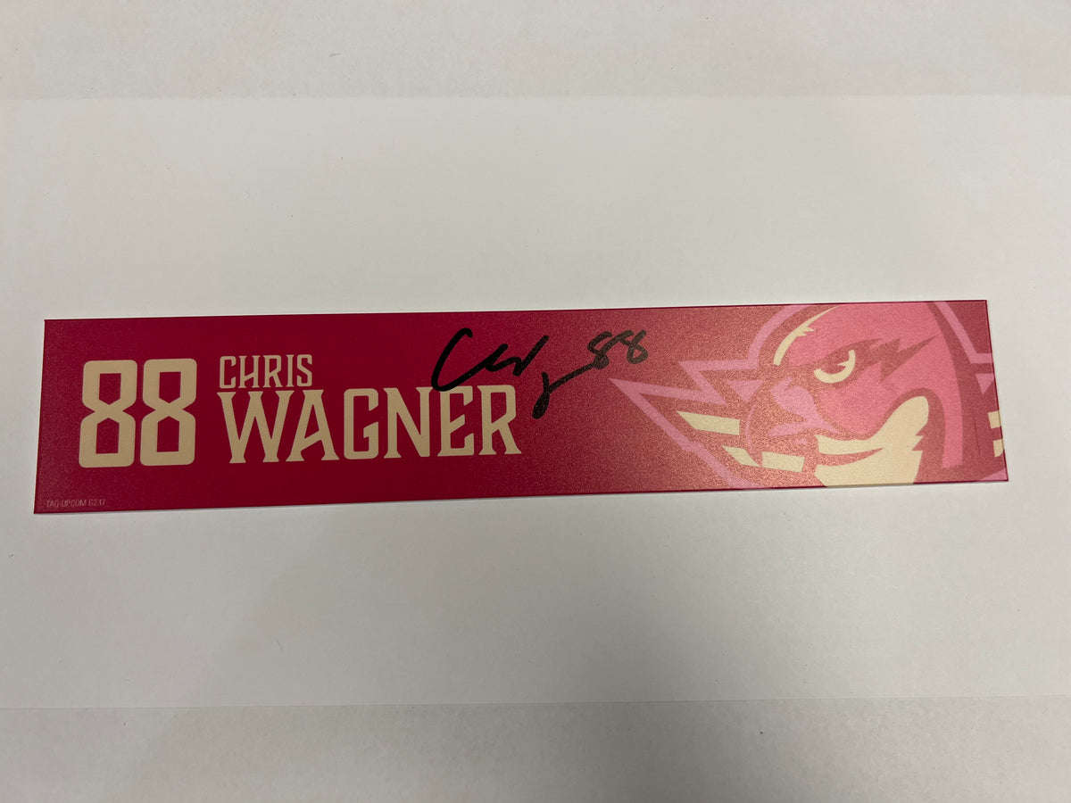 2025-26 Pink in the Rink Locker Nameplate