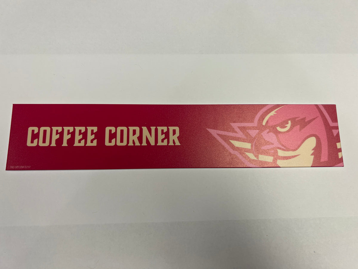 2025-26 Pink in the Rink Locker Nameplate