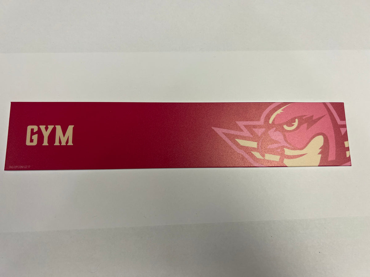 2025-26 Pink in the Rink Locker Nameplate