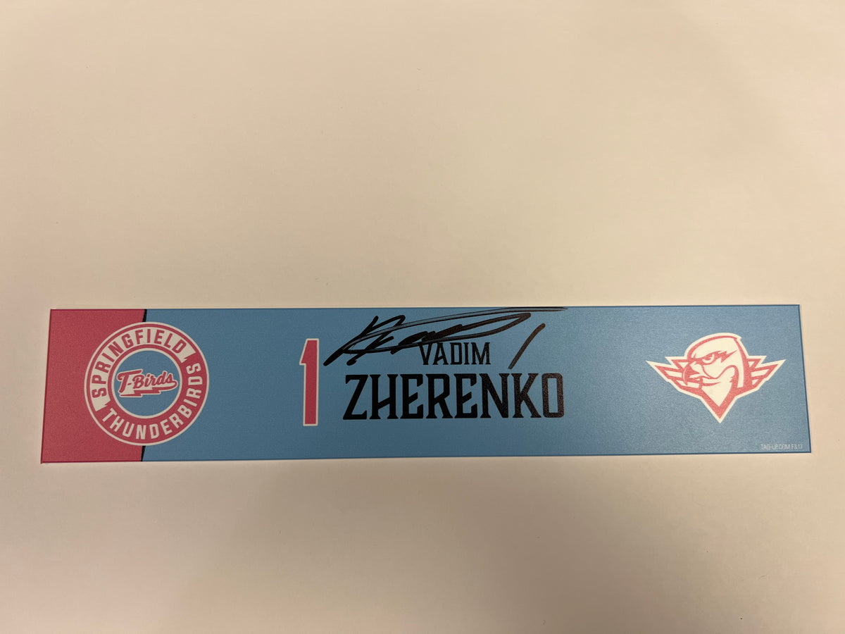 2024-25 Pink in the Rink Night Locker Nameplate