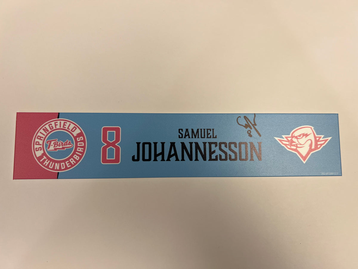 2024-25 Pink in the Rink Night Locker Nameplate